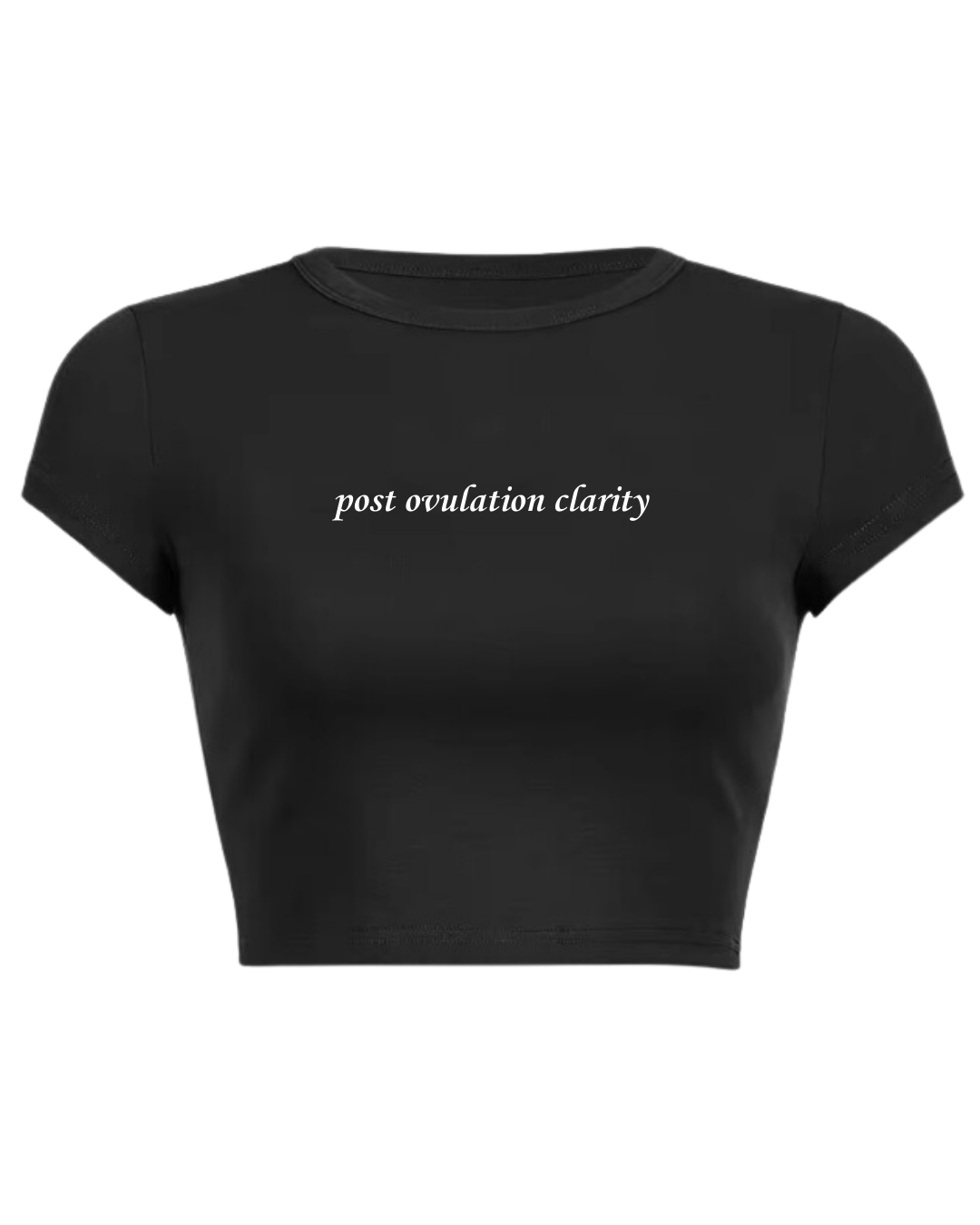 post ovulation clarity baby tee