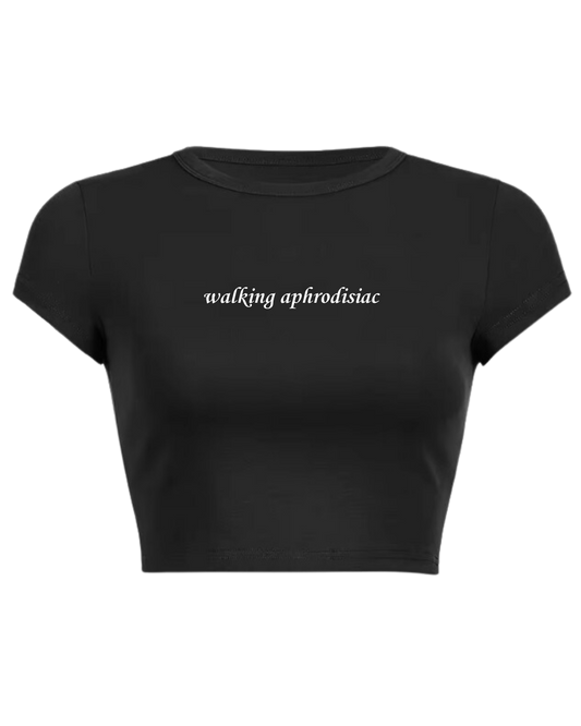 walking aphrodisiac baby tee